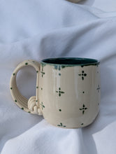 Load image into Gallery viewer, Floral Tile Mug