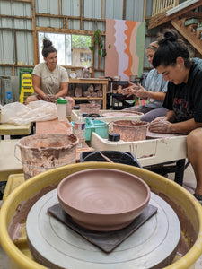 Beginner/Intermediate Wheel Throwing Class-Sundays Fall 2025