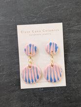 Load image into Gallery viewer, Stripe Dangle Earrings
