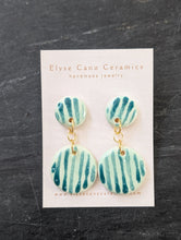 Load image into Gallery viewer, Stripe Dangle Earrings
