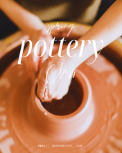 Load image into Gallery viewer, Beginner/Intermediate Wheel Throwing Class-Sundays Spring 2026
