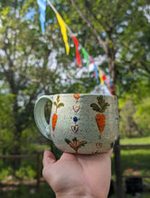 Load image into Gallery viewer, Spring Bunny Mug w/gold (Pre-order)
