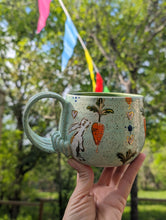 Load image into Gallery viewer, Spring Bunny Mug w/gold (Pre-order)
