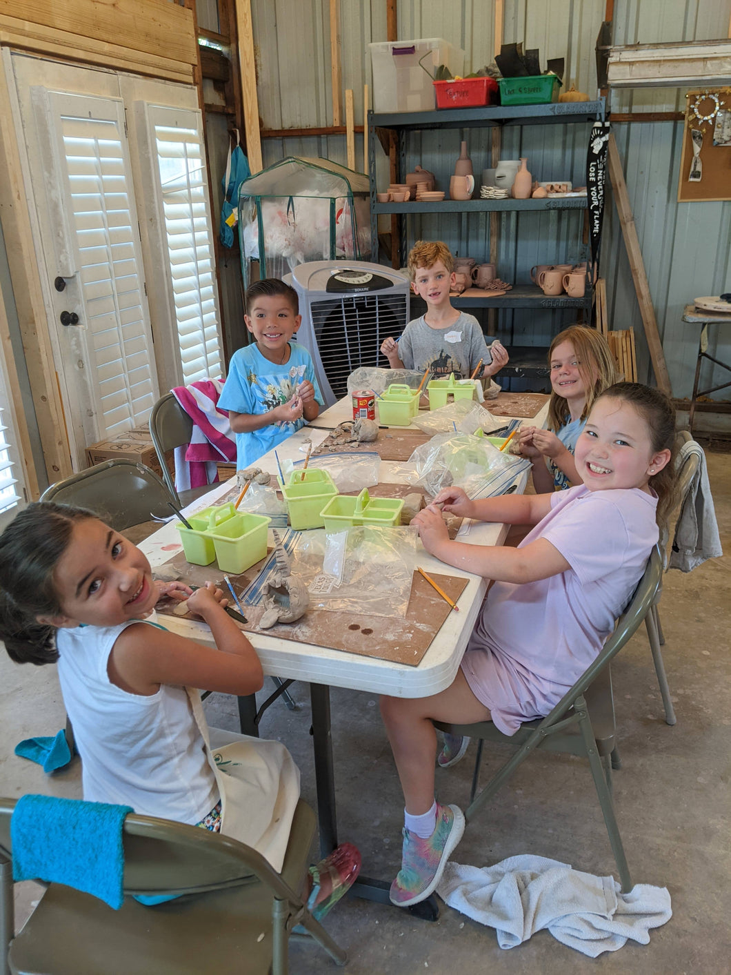 June Art Camp for kids age 6-11